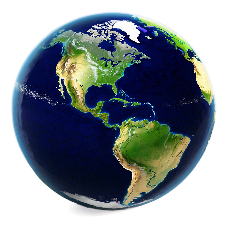 3d Rendered Earth Png 14 PNG image