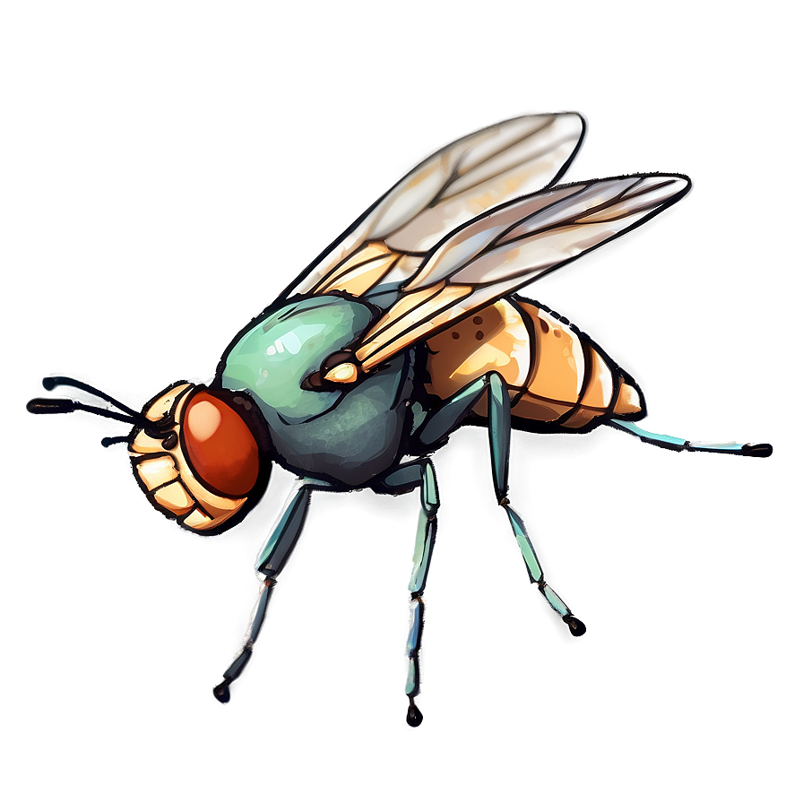 3d Rendered Fly Png Oce PNG image