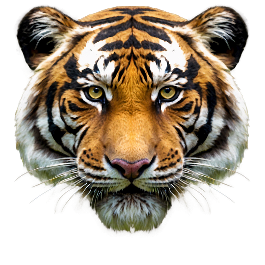 3d Rendered Tiger Face Png 25 PNG image