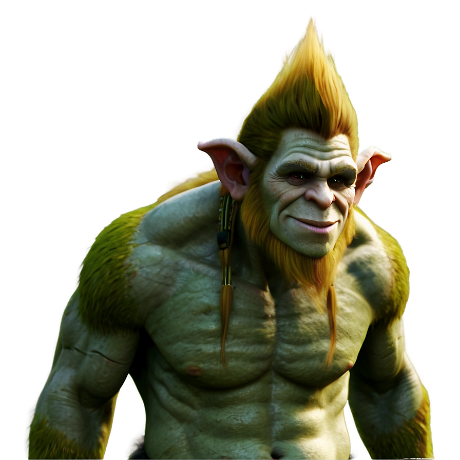 3d Rendered Troll Png 05232024 PNG image