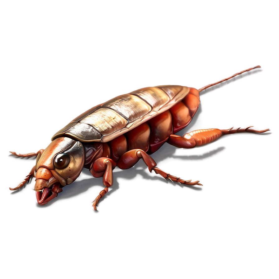 3d Roach Png 05242024 PNG image