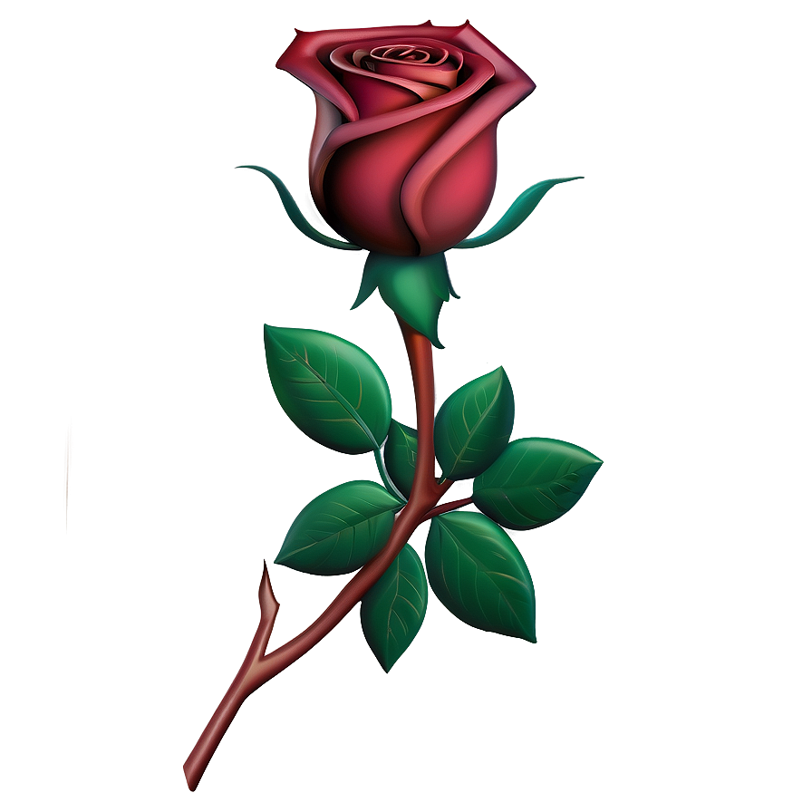 3d Rose Png 04292024 PNG image