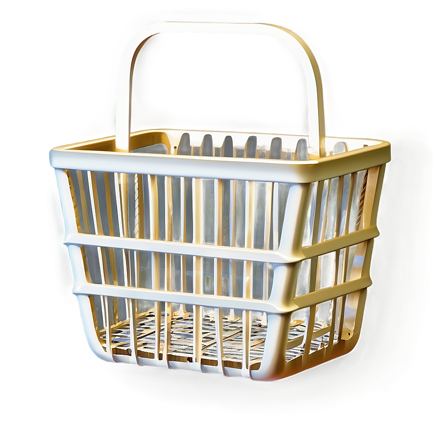 3d Shopping Basket Png 06272024 PNG image