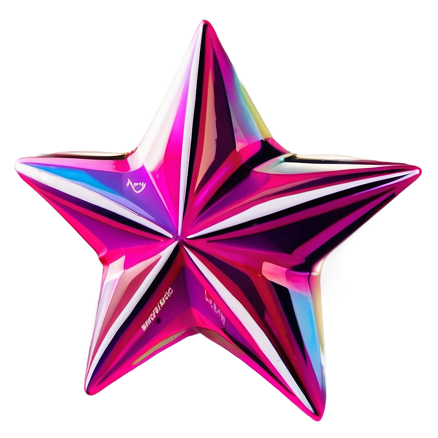 3d Star Sticker Png 44 PNG image