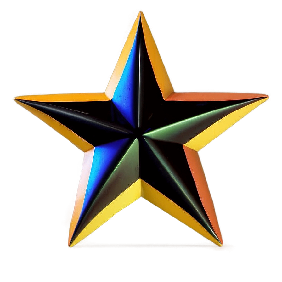 3d Star Transparent Png Nqy PNG image