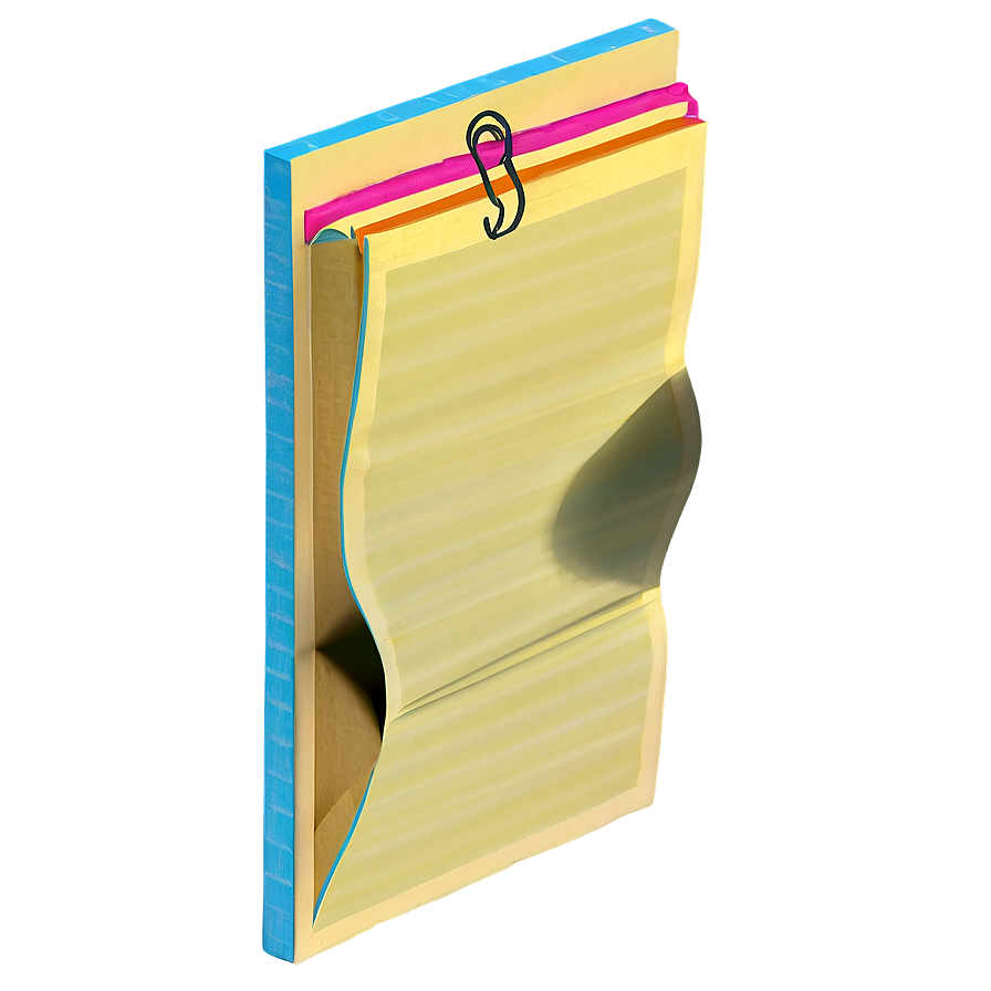 3d Sticky Note Png 84 PNG image