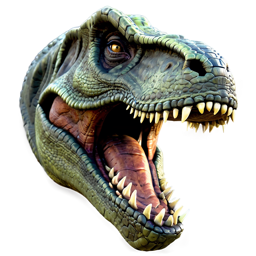 3d T Rex Head Model Png 06292024 PNG image