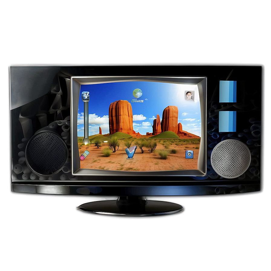 3d Television Experience Png 8 PNG image