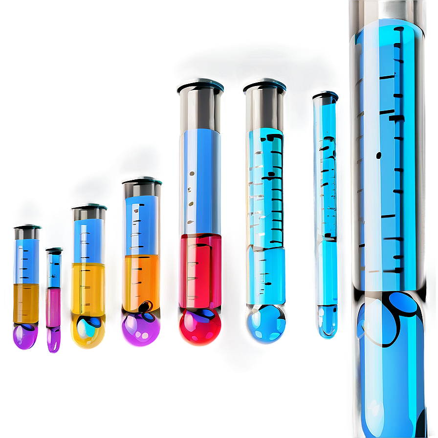 3d Test Tubes Png 06262024 PNG image