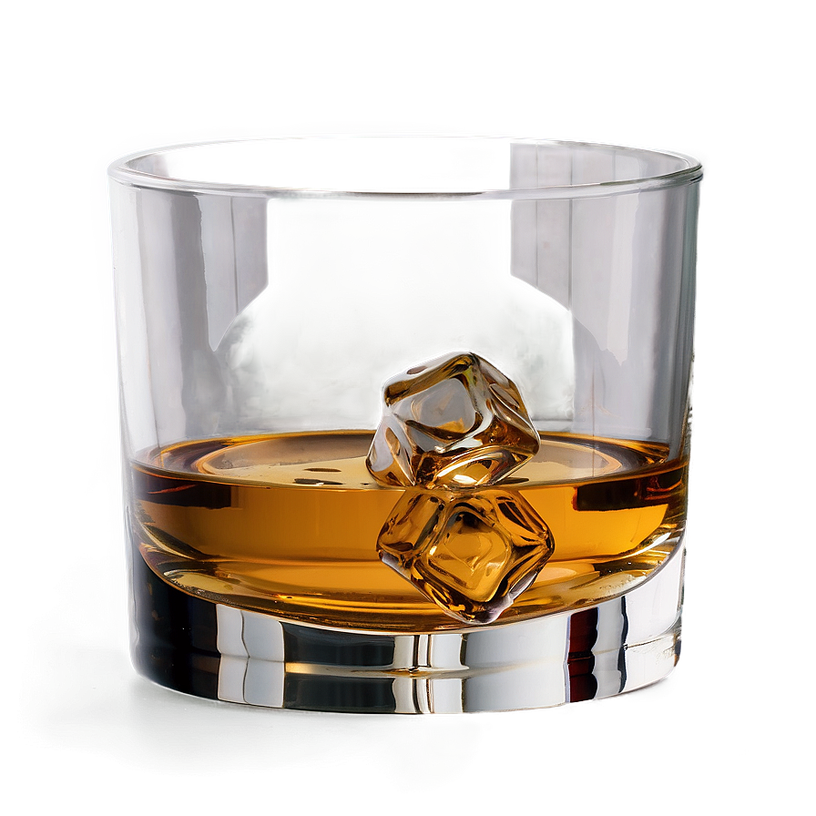 3d Whiskey Glass Png Fai PNG image