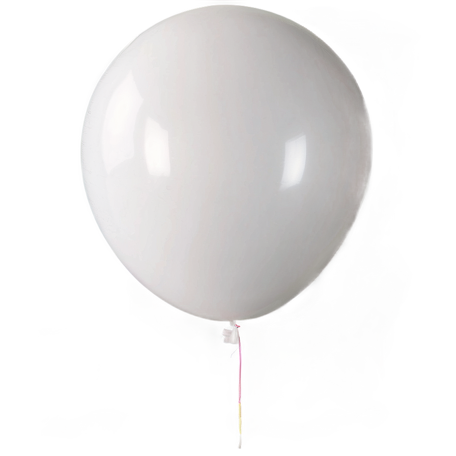 3d White Balloon Png Ehg36 PNG image