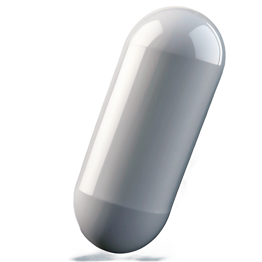 3d White Capsule Png 91 PNG image