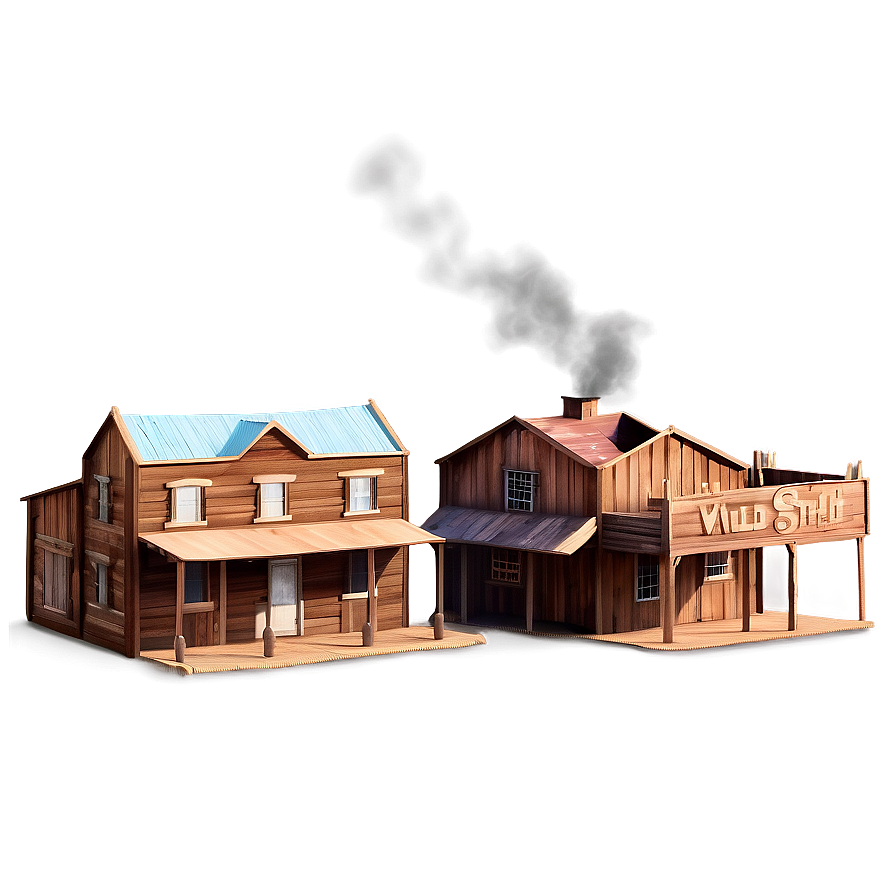 3d Wild West Town Png Lam28 PNG image
