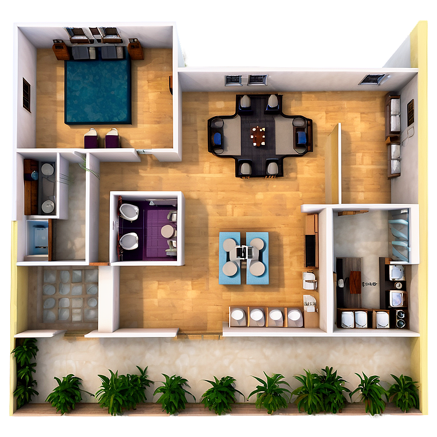 4 Bedroom Home Floor Plan Png 86 PNG image