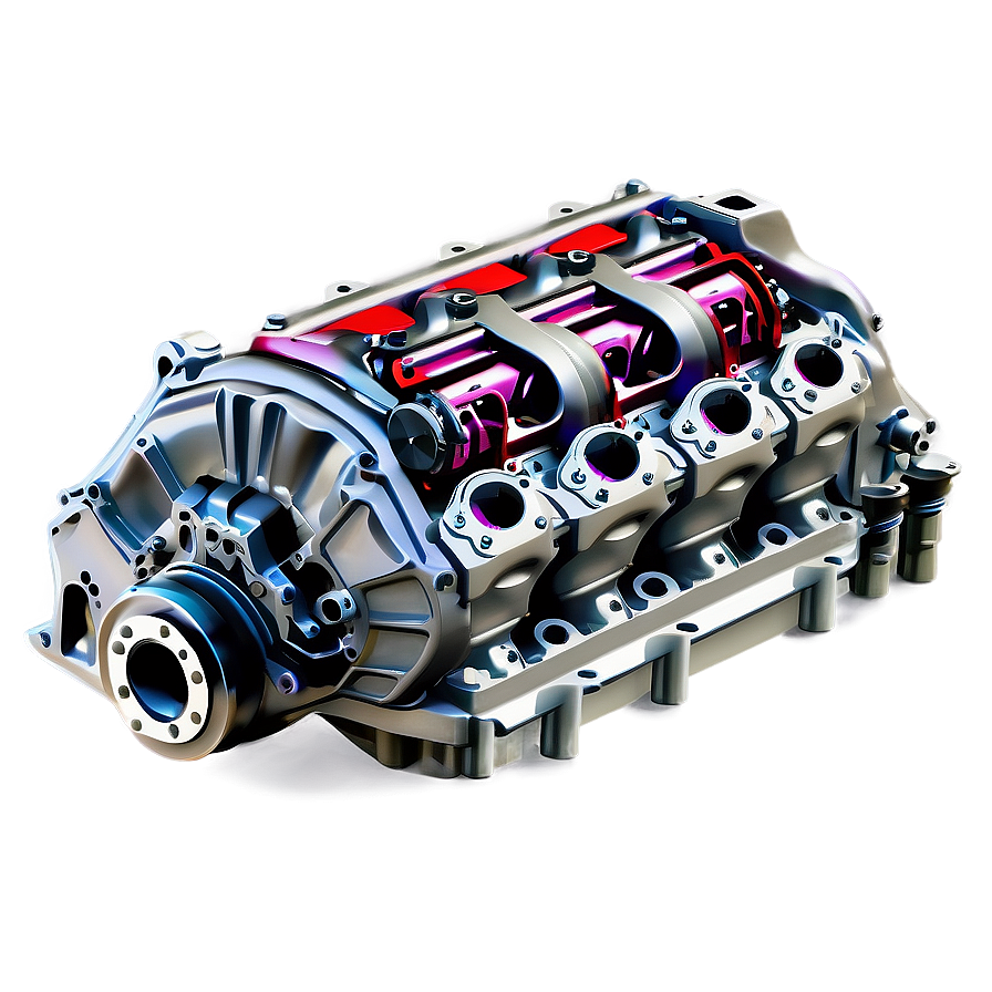 4 Cylinder Car Engine Design Png Jiv PNG image