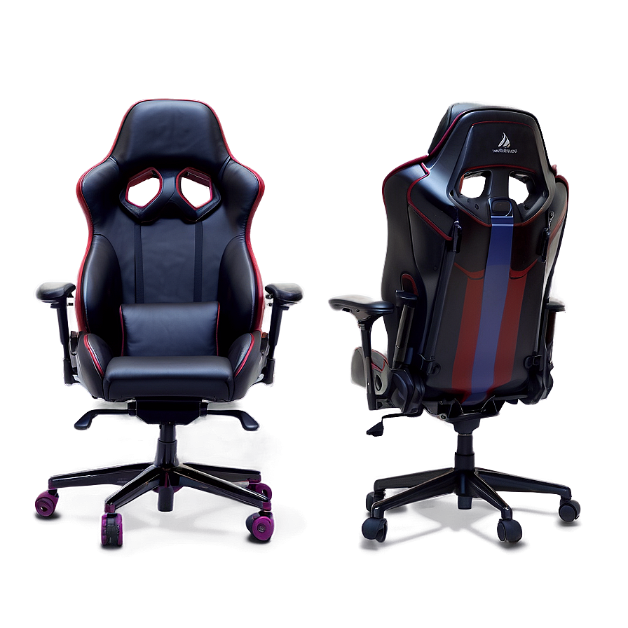 4d Armrest Gamer Chair Png Vir PNG image