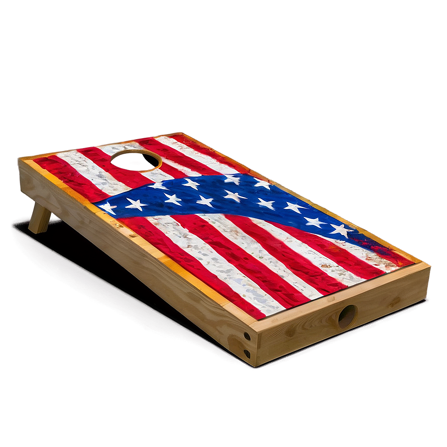 4th Of July Cornhole Game Png 05212024 PNG image