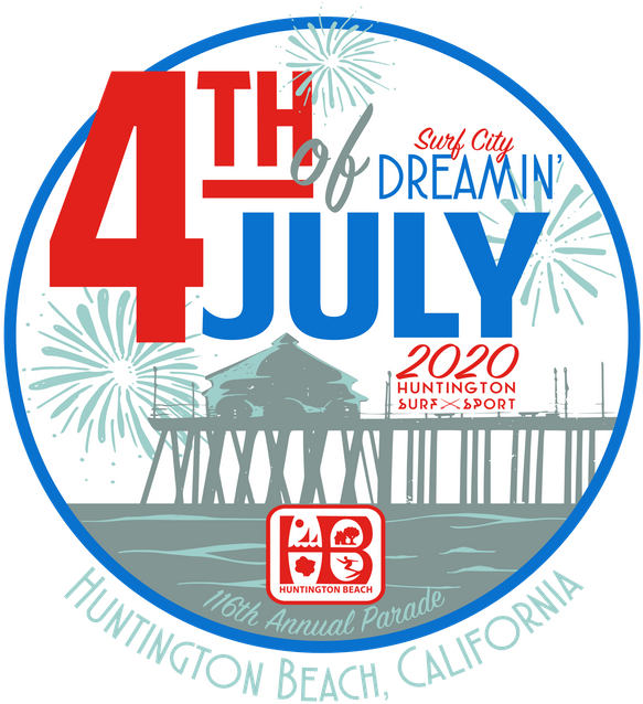 4thof July2020 Surf City Dreamin Poster PNG image