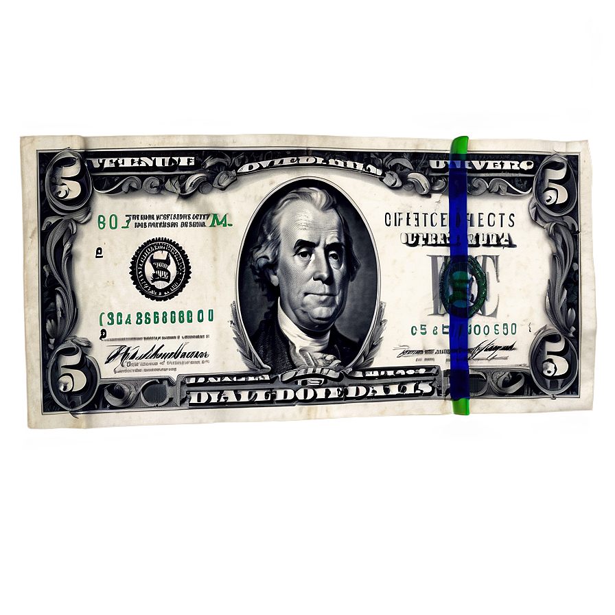 5 Dollar Bills Png 29 PNG image