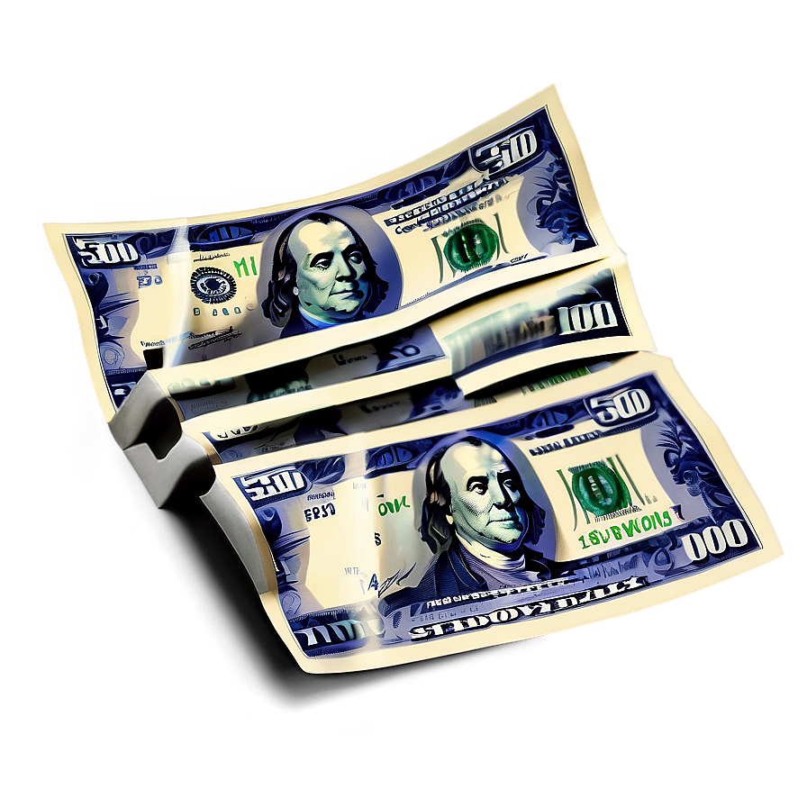 50 Dollar Bills Png 06132024 PNG image