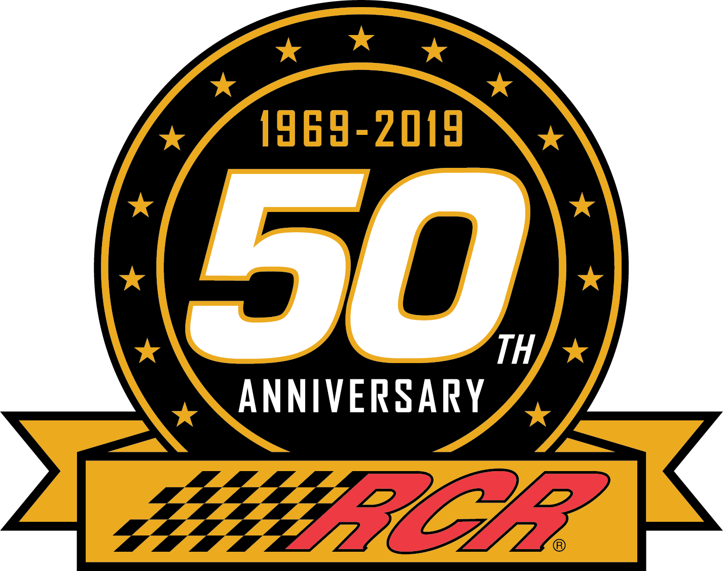 50th Anniversary Logo R C R19692019 PNG image