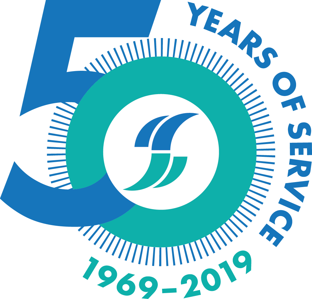 50th Anniversary Logo19692019 PNG image