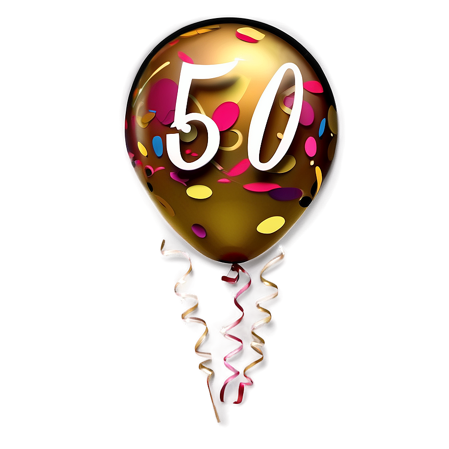 50th Birthday Lavish Celebration Png 86 PNG image