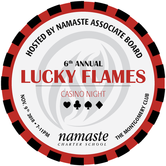 6th Annual Lucky Flames Casino Night Event PNG image
