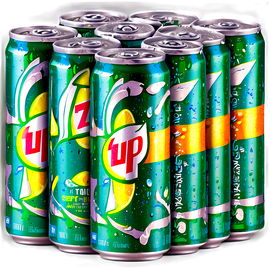 7 Up Citrus Soda Png Dka78 PNG image