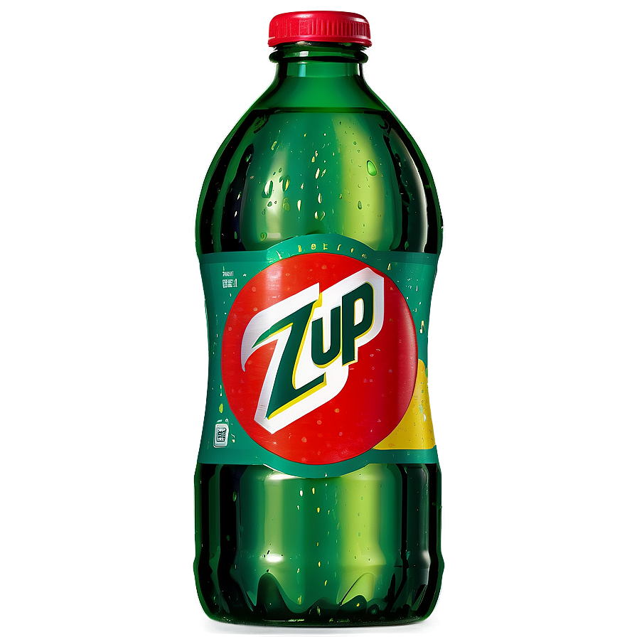 7 Up Clear Bottle Png 06262024 PNG image