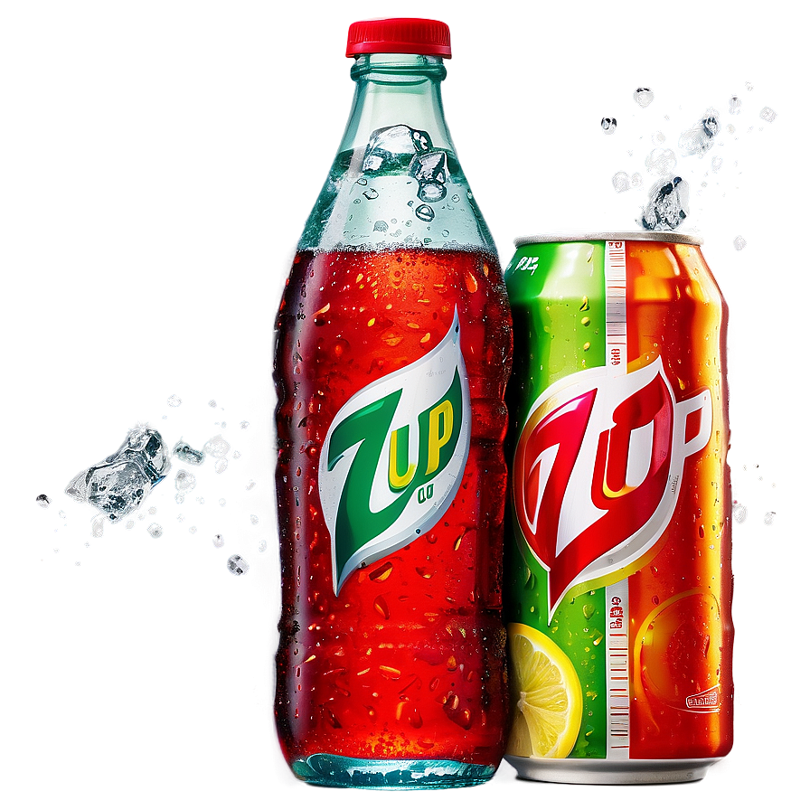 7 Up Ice Cold Drink Png 06262024 PNG image