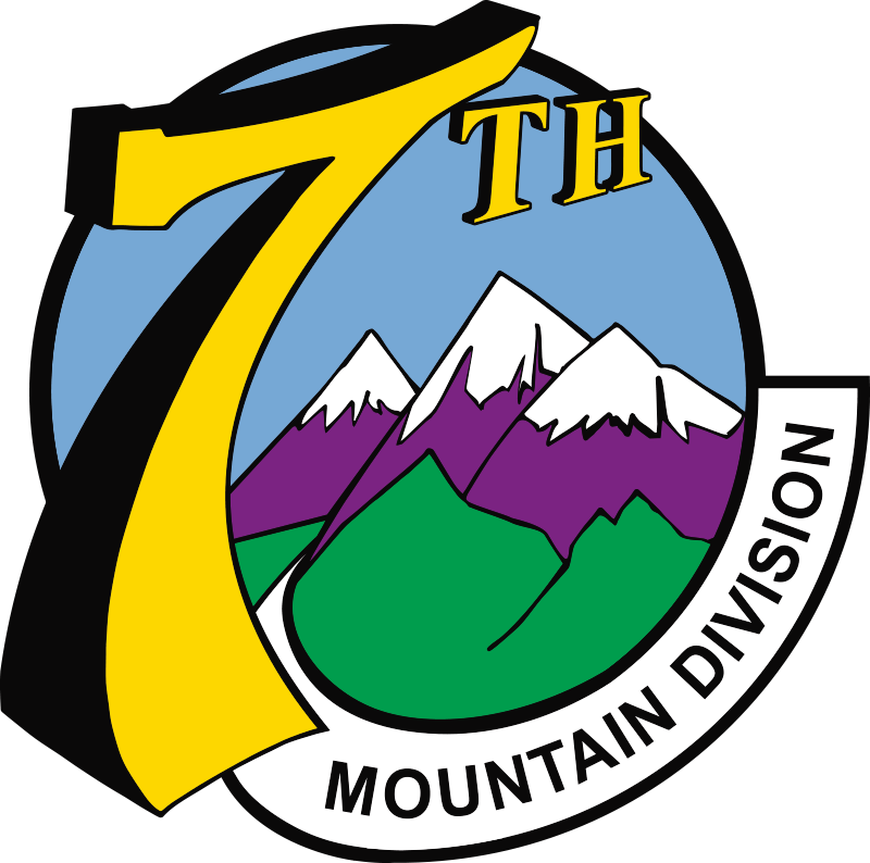 7th Mountain Division Emblem PNG image