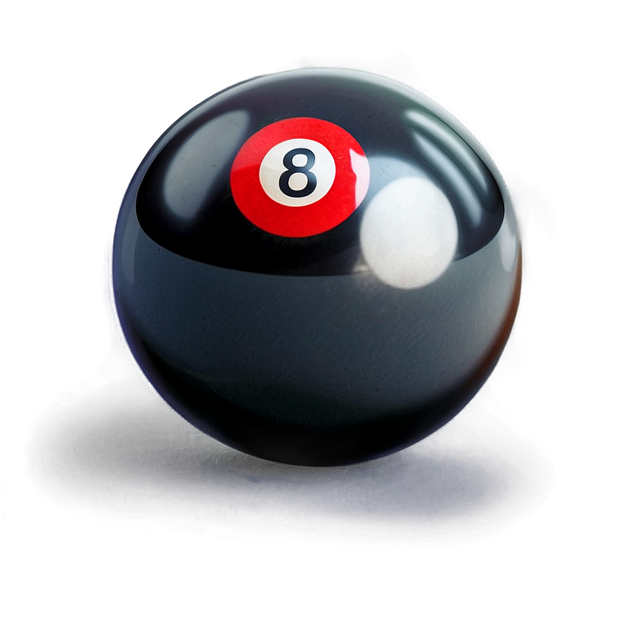 8 Ball In Dark Background Png Uvy PNG image