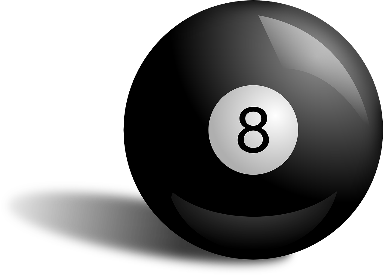 8 Ball Pool Black Ball Image PNG image