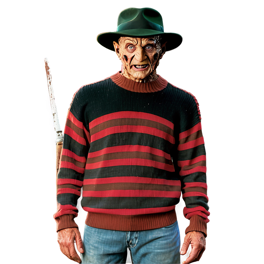 80's Freddy Krueger Png Sgm PNG image