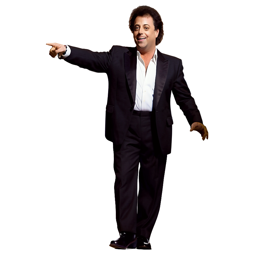 80s Era Billy Joel Png Myf14 PNG image