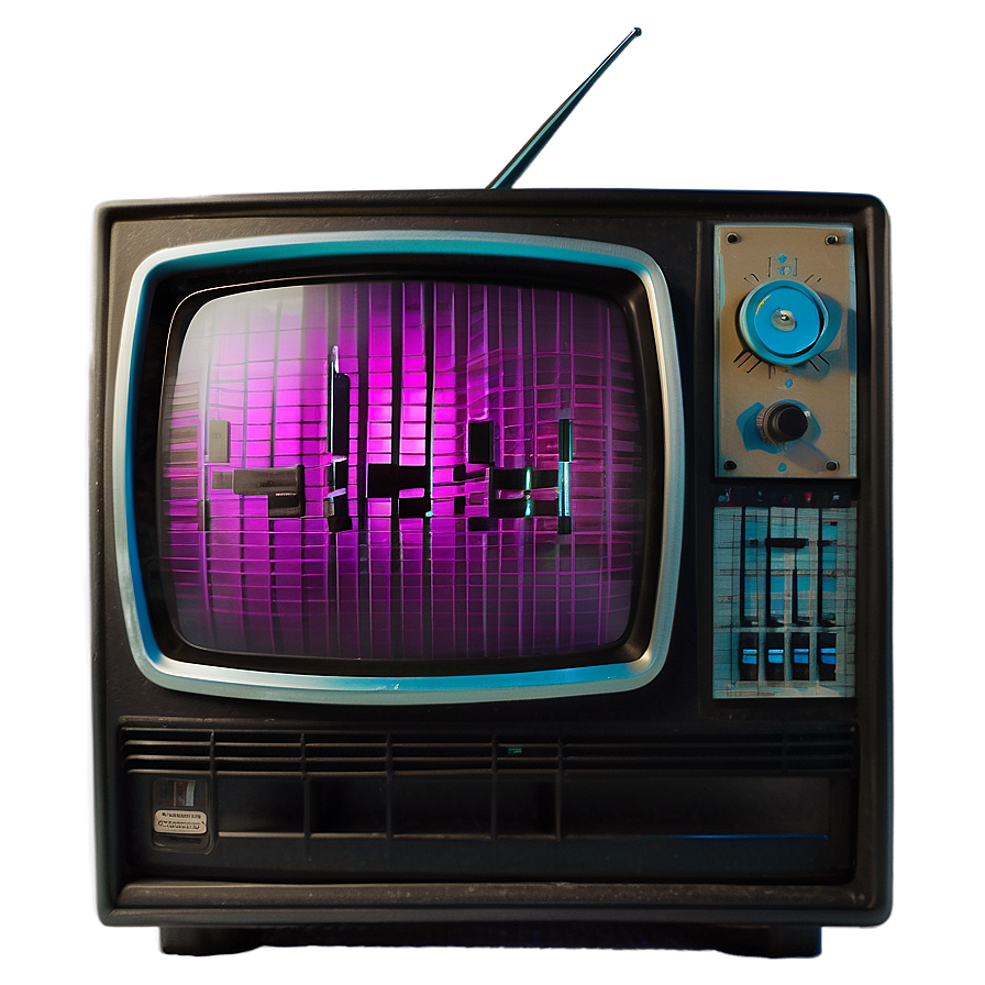 80s Public Access Tv Png 06252024 PNG image