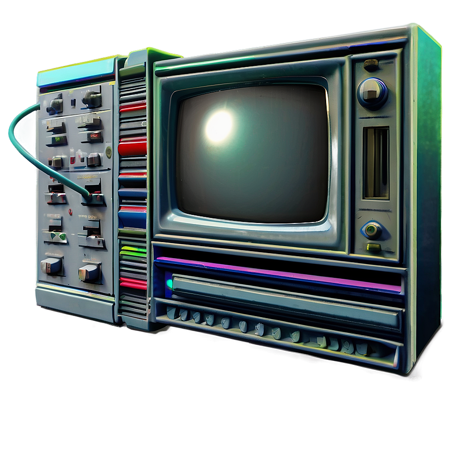 80s Tv B PNG image