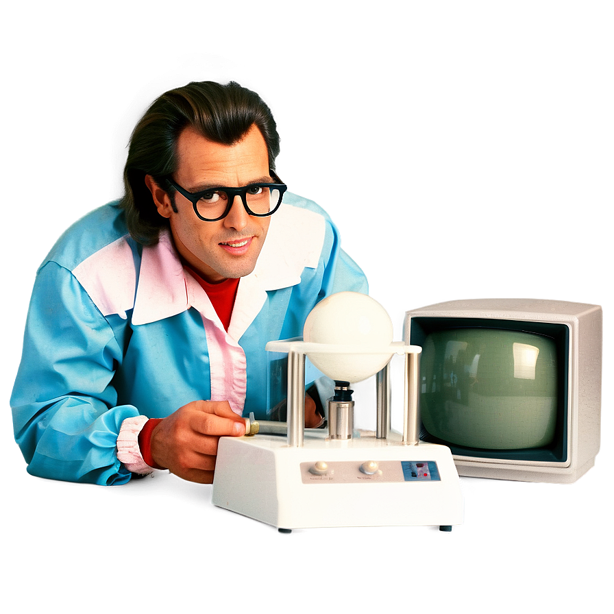 80s Tv Science Experiments Png 06252024 PNG image