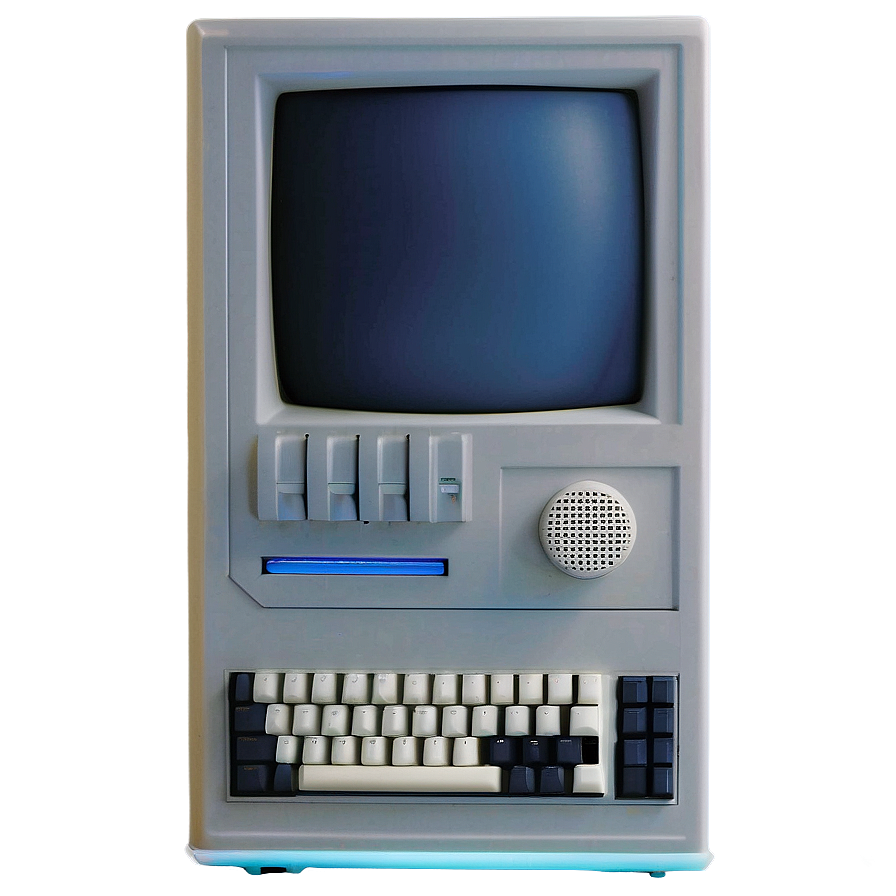 90s Computer With Speakers Png 06252024 PNG image