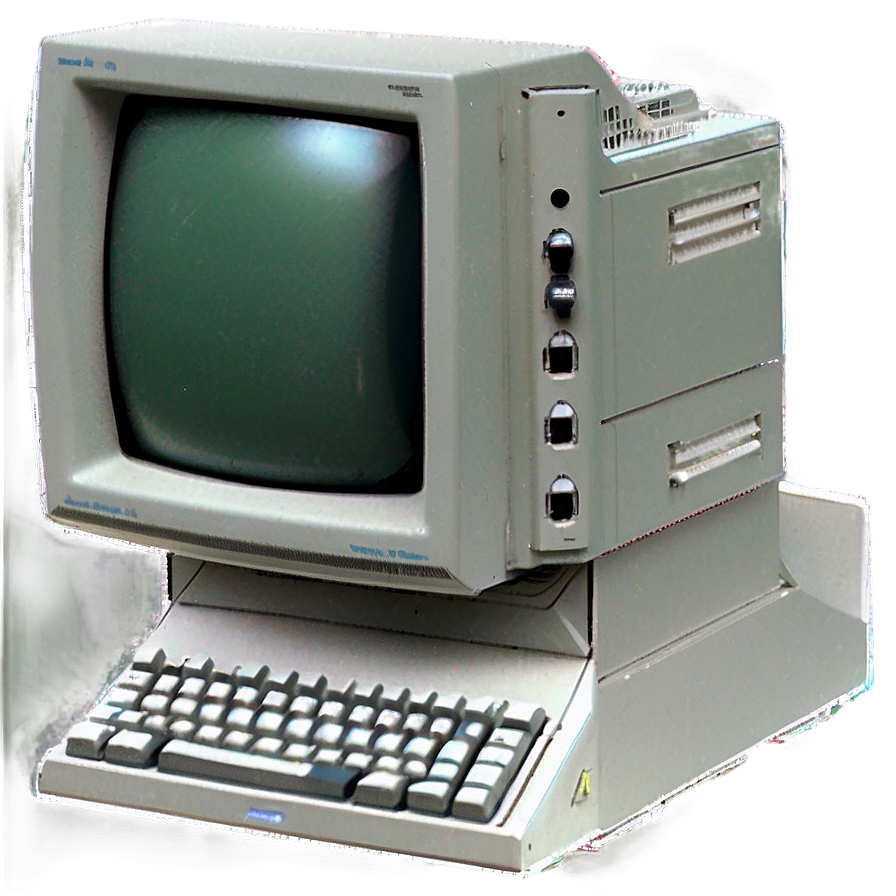 90s Era Desktop Computer Png Tjf PNG image