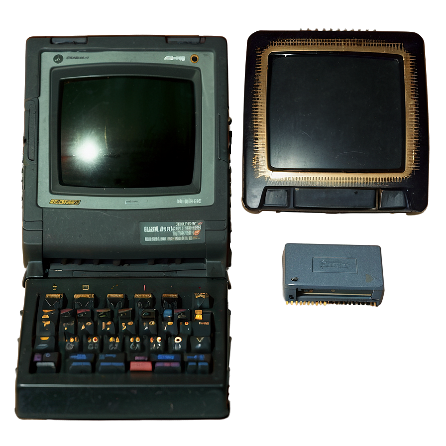 90s Portable Computer Png Kih PNG image