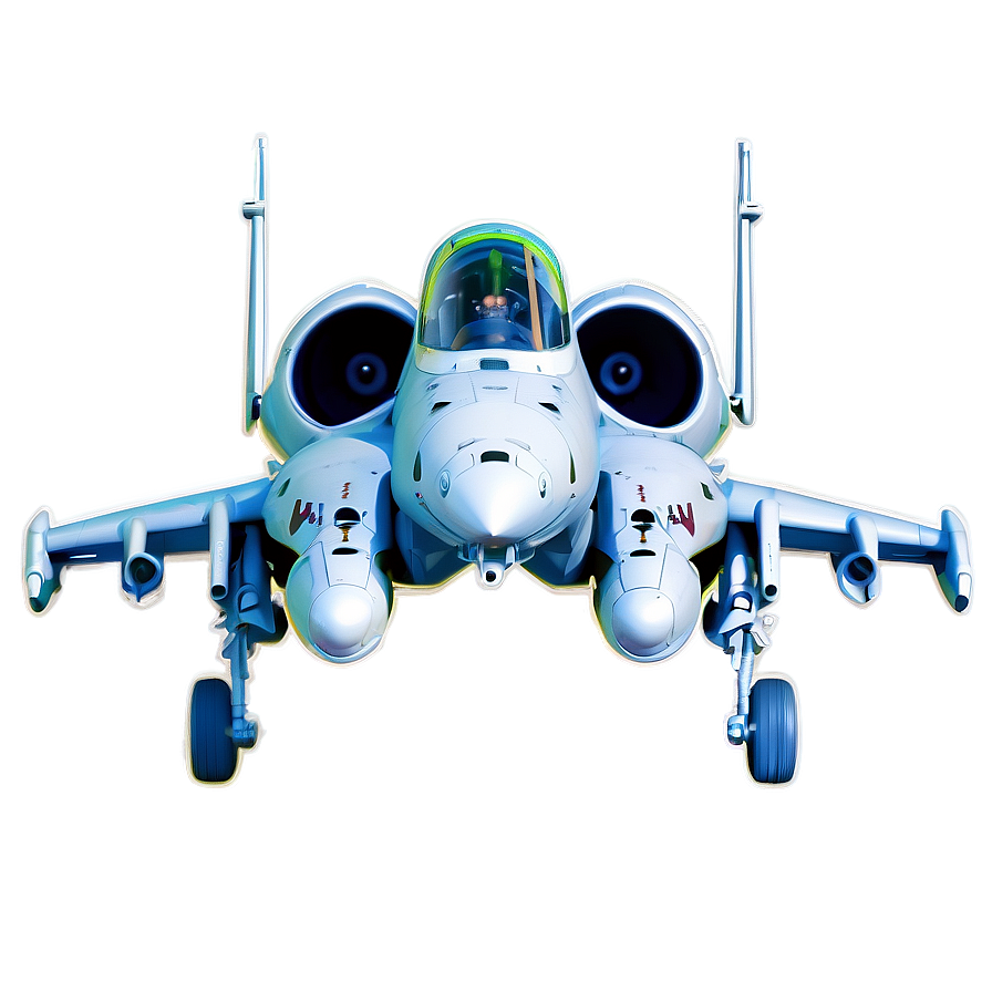 A-10 Close Air Support Jet Png Qtk PNG image