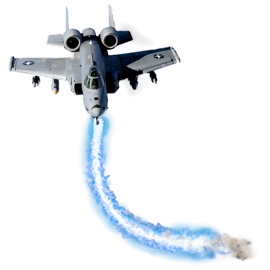 A-10 Thunderbolt Attack Png 06252024 PNG image