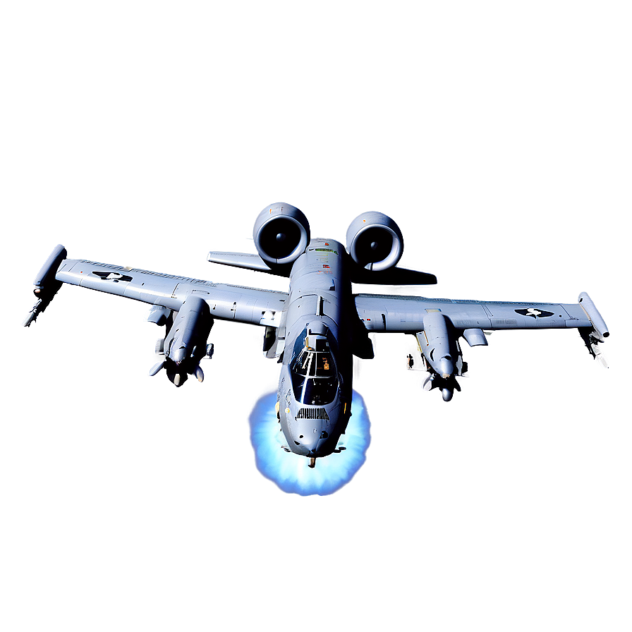 A-10 Thunderbolt Attack Png 06252024 PNG image