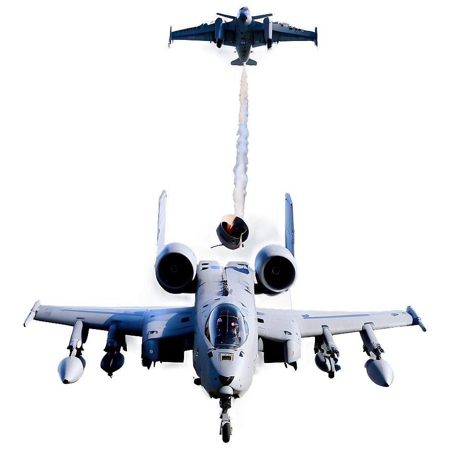 A-10 Warthog Air Support Png 06252024 PNG image