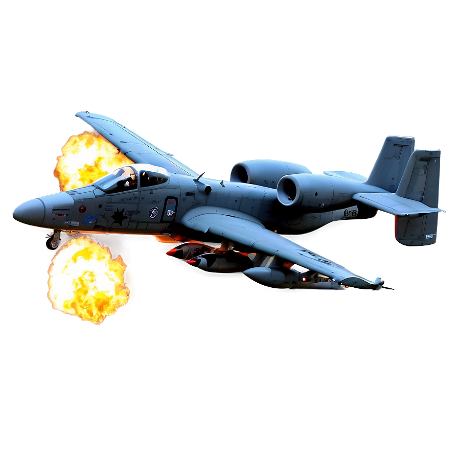 A-10 Warthog Ground Assault Png 5 PNG image