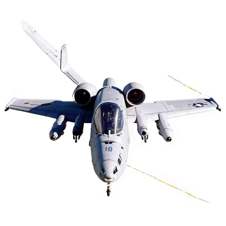 A-10 Warthog Gunship Plane Png 06252024 PNG image