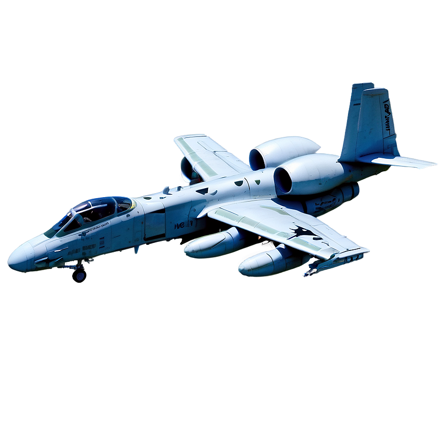 A-10 Warthog Tactical Attack Png Dqh8 PNG image