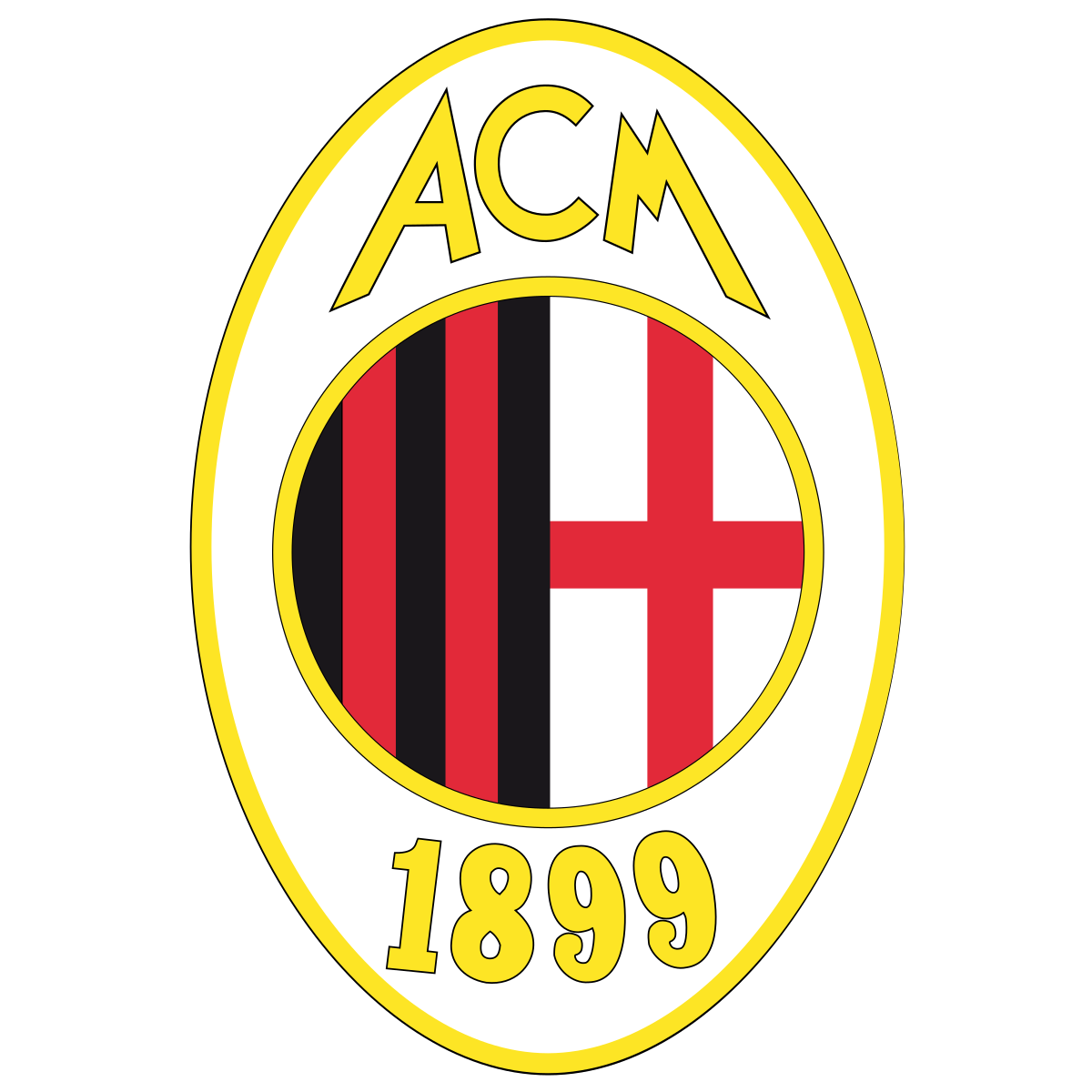 A C Milan Logo1899 PNG image